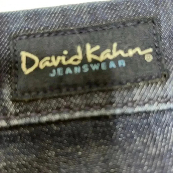 David Kahn size 27 dark blue wash bootcut - Picture 3 of 6